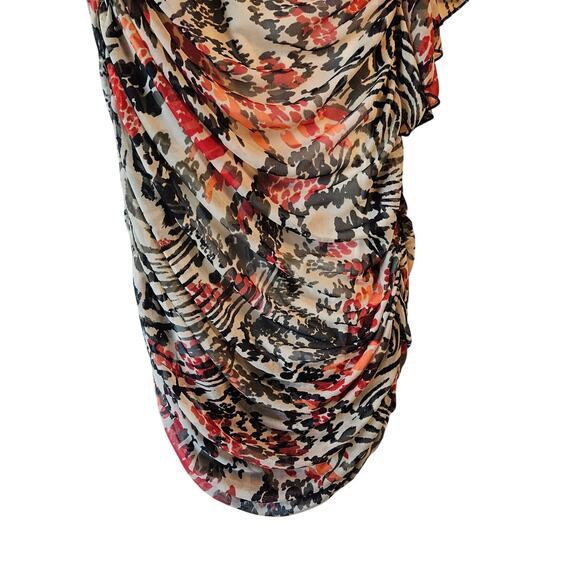 Grass Collection Asymmetrical Dress Body Feminine Bohemian Retro Size Large NWT - Picture 6 of 8